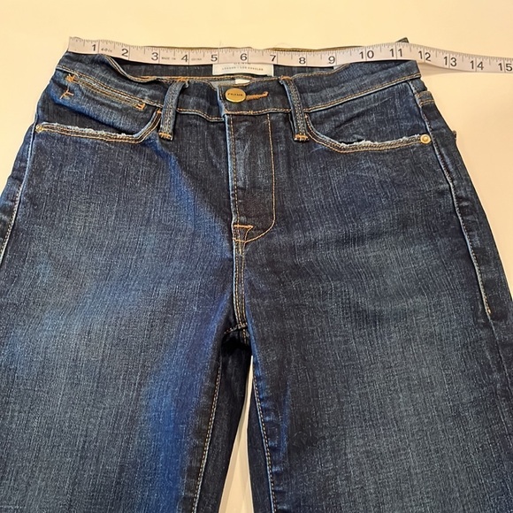 Frame Denim Le High Straight Crop Size 23 - Picture 4 of 16